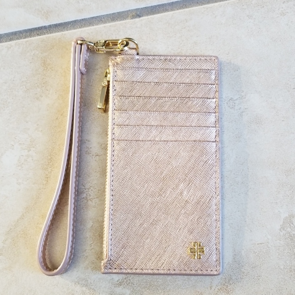 *New* Tory Burch York Zip Card Case Wallet